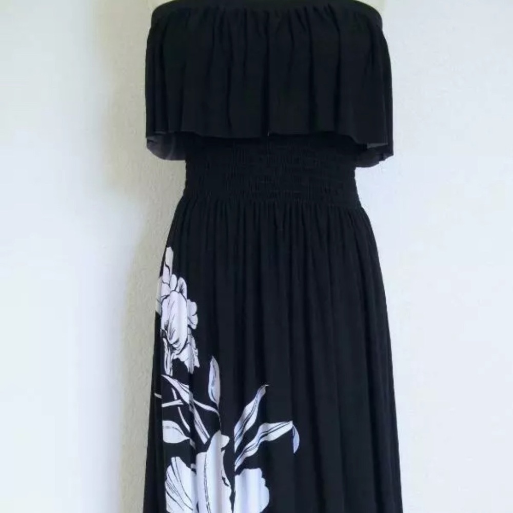 WHBM strapless maxi dress size  XL